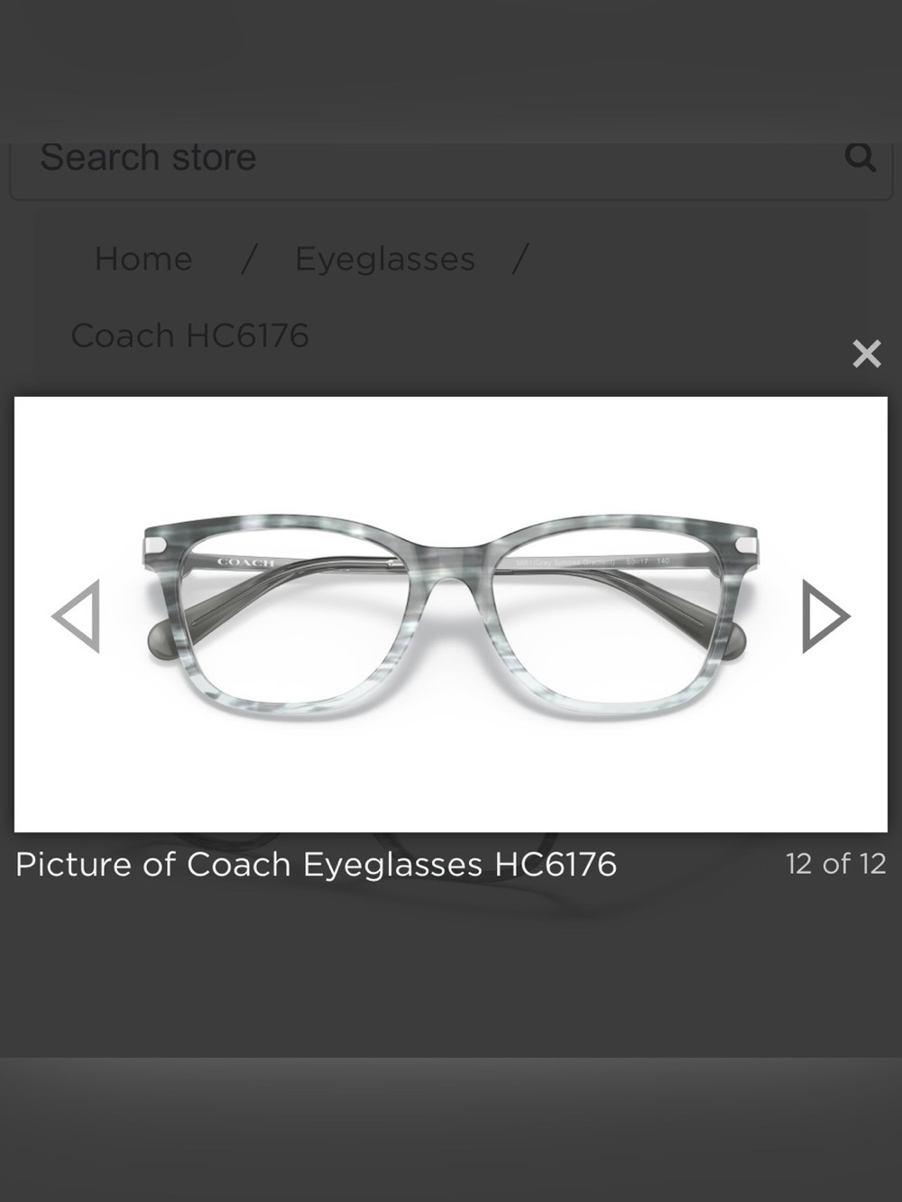 Coach Eyeglasses HC6176 - Women - Picture 8 of 12